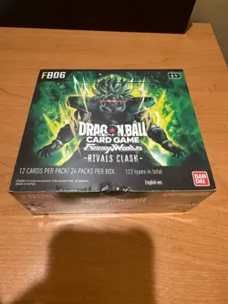 Dragon Ball Card Game Fusion World Rivals Clash FB06 Booster Box one New Sealed. - Image 1