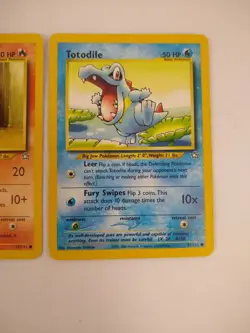 Pokemon Gen 2 Starters - Chikorita Cyndaquil Totodile - Exact Cards! - Image 4