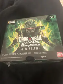 Dragon Ball Super Fusion World Card Game Rivals Clash Booster Box FB06 Sealed - Image 1