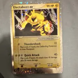 Pokemon Electabuzz EX Ruby & Sapphire Holo Rare 89/109 90 HP Vintage 2003 Card - Image 1