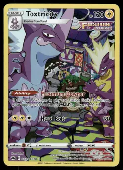 Pokemon Cards Toxtricity GG09/GG70 Crown Zenith Galarian Gallery Holo NM - Image 1
