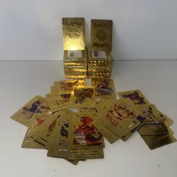 Pokemon Gold Foil Card Box Set 55 Cards - Image 2