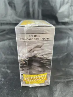 Dragon Shield Matte Pearl (100) Shield Sleeves GenCon Exclusive Out Of Print HTF - Image 2