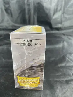 Dragon Shield Matte Pearl (100) Shield Sleeves GenCon Exclusive Out Of Print HTF - Image 4