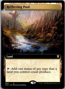 Reflecting Pool (Extended Art) R Commander Legends: BFBG 604 NM Normal - Image 1