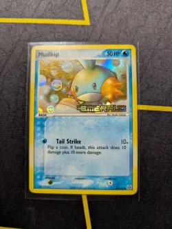 Mudkip 56/106 EX Emerald Reverse Holo Stamped Pokemon 2005 VLP - Image 1