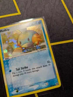 Mudkip 56/106 EX Emerald Reverse Holo Stamped Pokemon 2005 VLP - Image 5