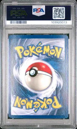 1999 POKEMON BASE SET UNLIMITED #6 GYARADOS-HOLO PSA 8 - Image 2