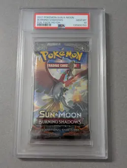 2017 Pokemon Sun & Moon Burning Shadows Foil Pack Ho-Oh PSA 10 GEM MINT New Cert - Image 1