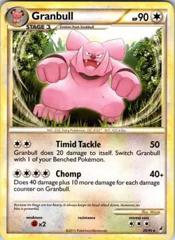 Granbull 26/95 Call of Legends Pokemon LP Normal - Image 1
