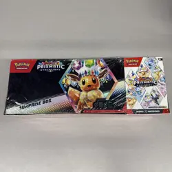 Pokemon Prismatic Evolutions Surprise Box Booster Bundle - Image 1