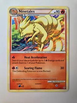 Pokemon Ninetales Unleashed 20/95 Rare - Image 1