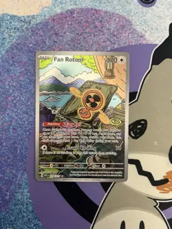 Fan Rotom 250/217 IR Ascended Heroes Evolution English Pokemon TCG - Image 1