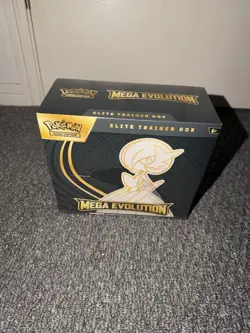 Pokemon TCG Mega Evolution Elite Trainer Box ETB Gardevoir with (slight tear) - Image 1