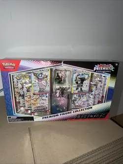 Pokemon TCG: Prismatic Evolutions - Premium Figure Collection New (With Tear) - Image 1