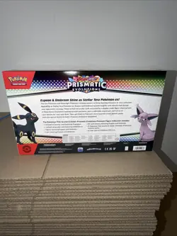 Pokemon TCG: Prismatic Evolutions - Premium Figure Collection New (With Tear) - Image 3