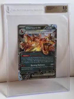 BGS 9.5💫 Pokemon | Charizard ex SVP 196 | Oversized | Special Collection Box - Image 4