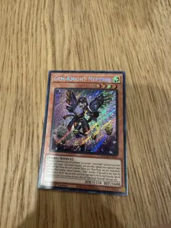 Yu-Gi-Oh! Gem-Knight Nepyrim #BLMM-EN021 1st Edition Secret Rare (NM) - Image 1
