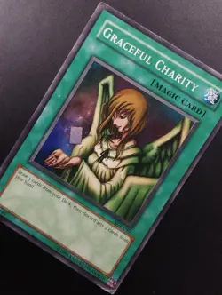 YUGIOH 2002 | GRACEFUL CHARITY | SDP-040 | NORTH AMERICAN PRINT | VG (MP) - Image 4