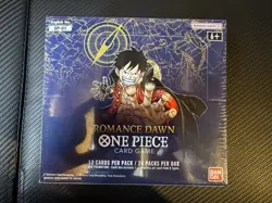 One Piece OP-01 Romance Dawn Booster Box BLUE BOTTOM English - Read Description - Image 1