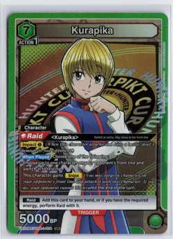 Union Arena - Hunter X Hunter - Kurapika SR - UE02BT/HTR-1-074 - Image 1