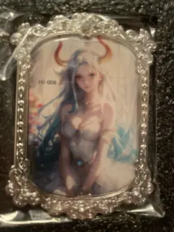 One Piece CCG Yamato Waifu Metal Framed Number Card - Image 1