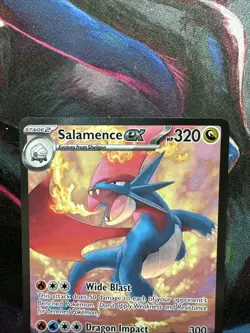 Salamence EX Journey Together Special Illustration Rare Card 187/159 - Image 2