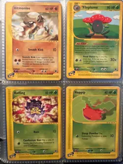 Pokemon TCG Vintage Binder 84 Cards Reverse Holo, e Reader - Image 1