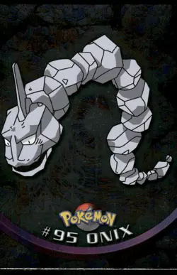 Pokemon Cards Onix #95 Topps Trading Cards Series 2 Holo NM - Image 1