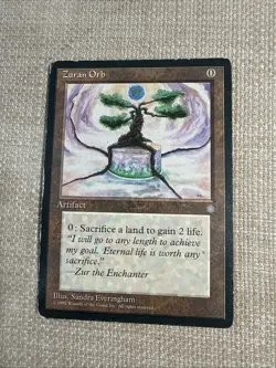 Zuran Orb - Ice Age - Moderately Played | MTG - Image 1