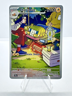 Pokemon TCG Charjabug Temporal Forces 169/162 Card NM Condition - Image 1