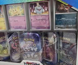 Pokemon PALDEAN FATES 5 Pack Tins Costco Exclusive - Brand New Sealed - Image 3
