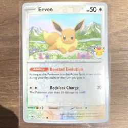 Pokemon Eevee - 074/131 Pokemon Day Promo Reverse Holo - Image 1