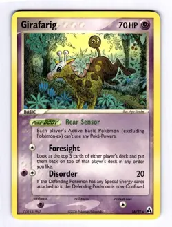 Girafarig Legend Maker #16 (2006) Rare NM Pokemon - Image 1