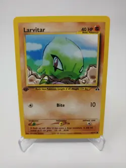Pokemon 1st Edition Larvitar 57/75 Neo Discovery - Image 1