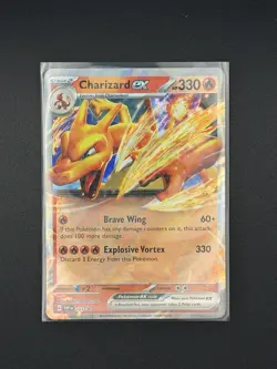 Pokemon Charizard ex 161 Sv: Scarlet & Violet Promo Holo - NM - Image 1