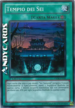 NM ☻ Tempio dei Sei ☻ Super Rara ☻ STOR IT051 ☻ YUGIOH ANDYCARDS - Image 1