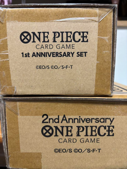 ONE PIECE Card Game 1st and 2nd Anniversary Collection Set of 2 Japanese Bandai - Image 1