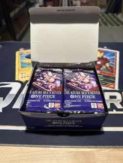 ONE PIECE CARD GAME THE AZURE SEA'S SEVEN BOOSTER BOX OP14 ENGLISH UNSEALED - Image 1