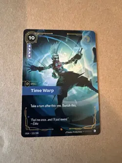 Time Warp - Riftbound Single Mint Card Market Lowest Price - Image 1