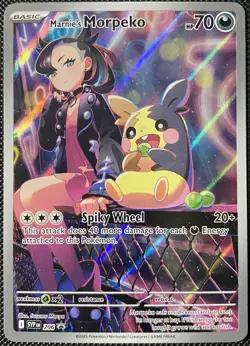 Marnie’s Morpeko 206 Sv: Scarlet & Violet Promo Cards Holo - Pokemon Card - Image 1