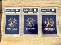 PSA 10 Luffy Law Kid Set Championship Promo ONE PIECE Card Japanese Complete - Image 2