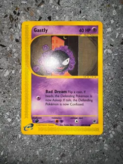 Pokemon TCG Cards Gastly 109/165 Expedition - Image 3