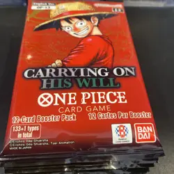 One Piece Card Game English OP13 Carrying On His Will Booster Pack NEW/SEALED - Image 2