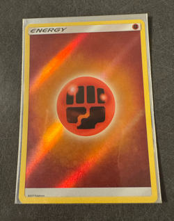 Fighting Energy - Reverse Holo - 2017 Shining Legends Pokemon Card NM - Image 1