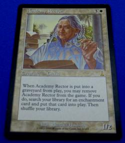 Academy Rector Urza’s Destiny MTG MP Moderately Played Commander EDH Premodern - Image 3