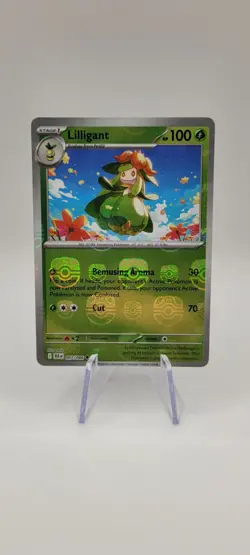 Pokemon TCG: Lilligant 007/086 Masterball Reverse Holo - Black Bolt - NM - Image 1