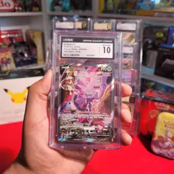 2021 Pokemon Genesect V Ultra Rare Holo 255/264 • CGC 10 Gem MINT Fusion Strike - Image 3
