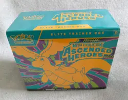 Sealed Ascended Heroes MegaEvolution Elite Trainer Box ETB 9 Packs Promo Pokemon - Image 1