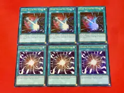 3x Super Polymerization + 3x Dark Ruler No More | Ultra Rare | NM | YuGiOh! - Image 1